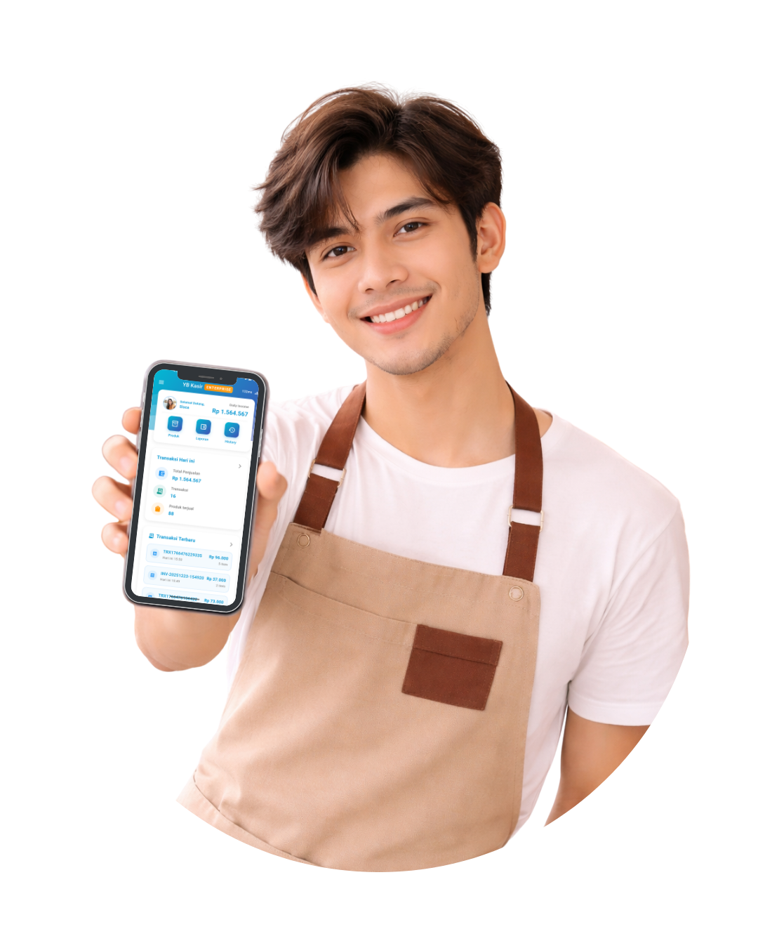 YB Kasir App Preview